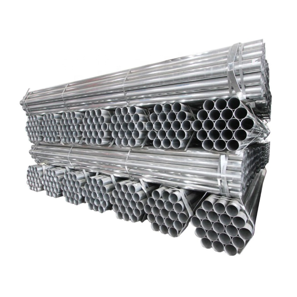 BS 1387 Hot Dipped Galvanized Steel Round Pipe